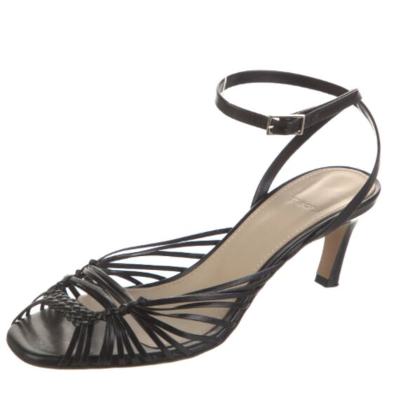 Theory Leather Slingback Sandals - Picture 1 of 5